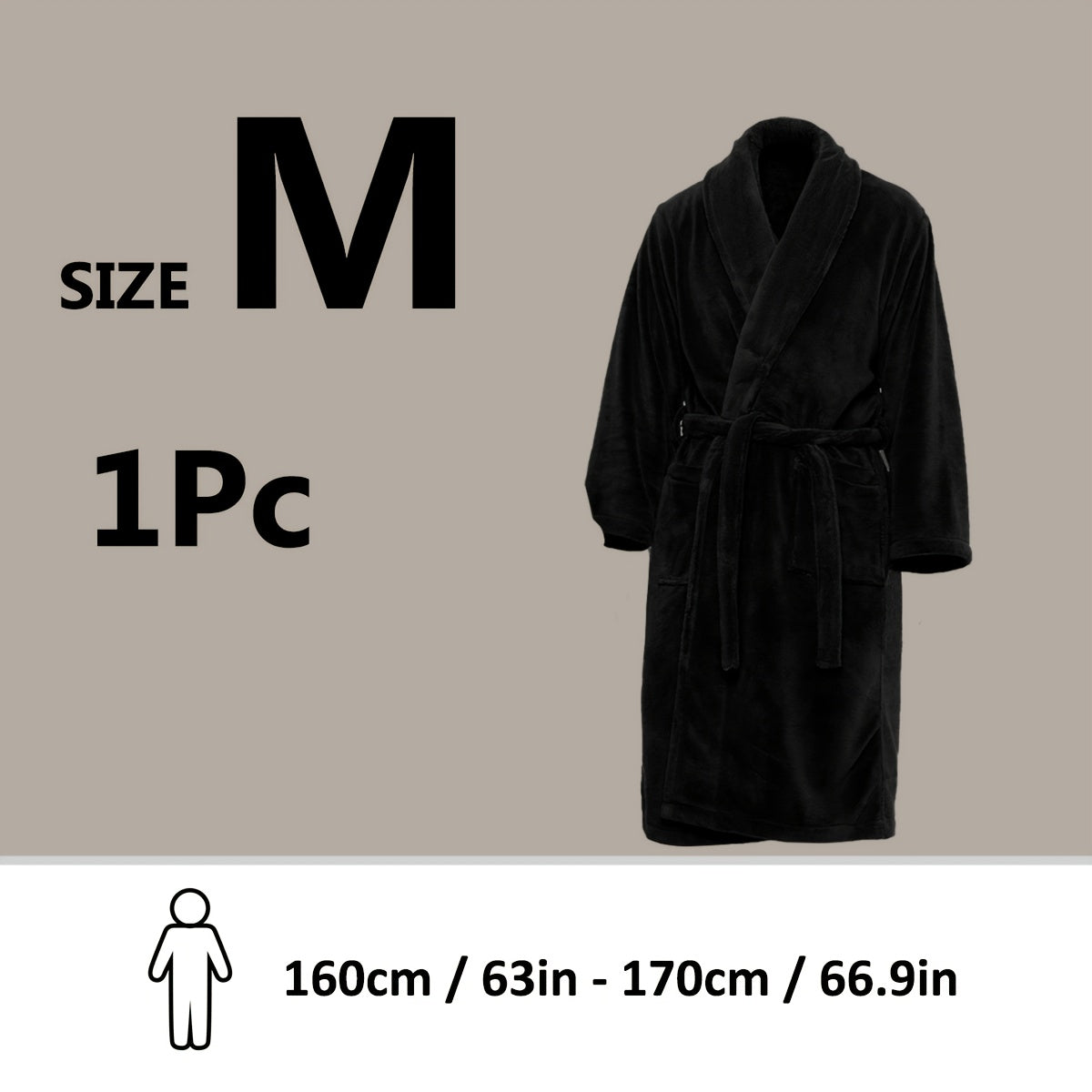 Accappatoio Unisex in Fleece Corallo – Ultra Morbido e Caldo per il Tuo Comfort