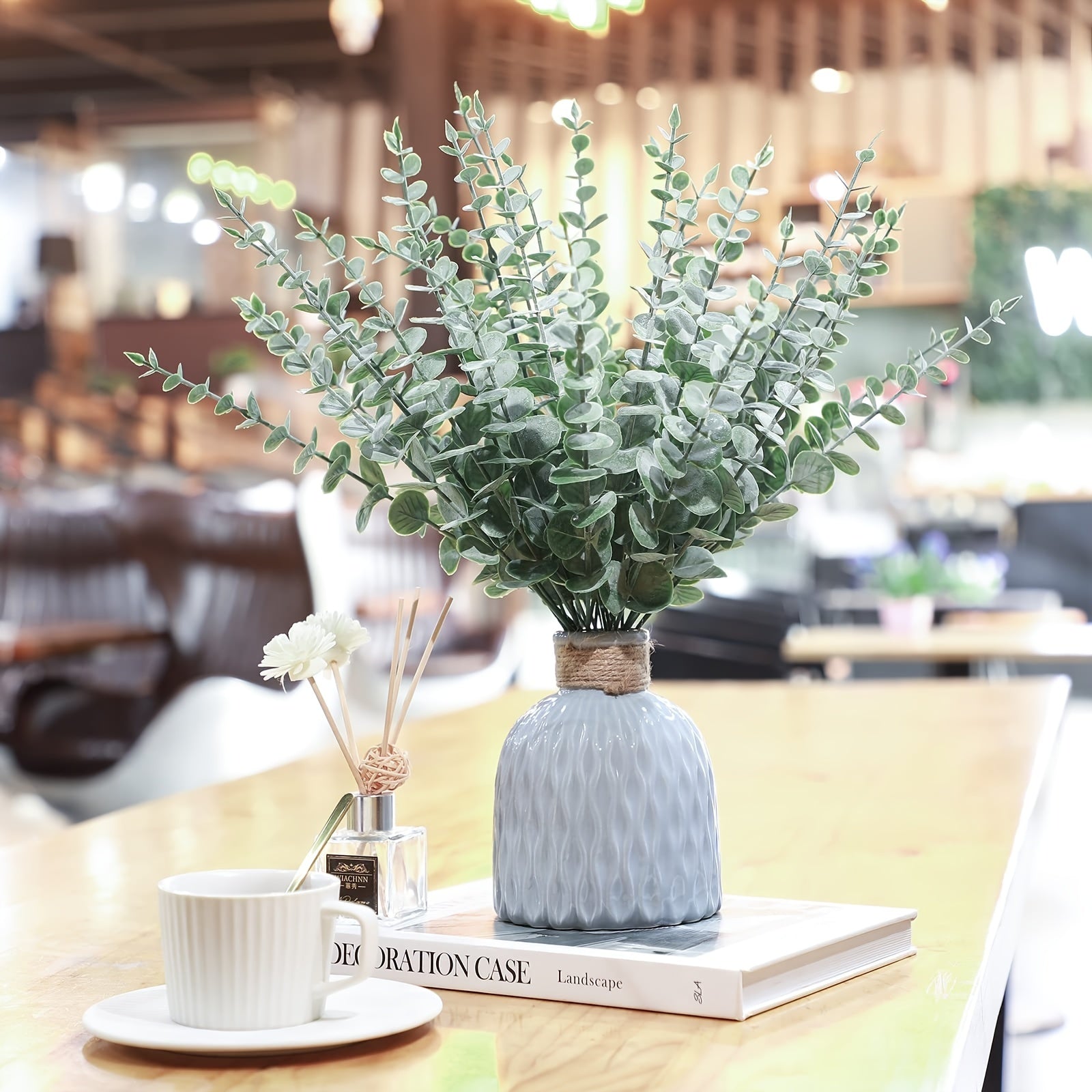 EverGreen Steli di Eucalipto Artificiali – Naturali e Sostenibili