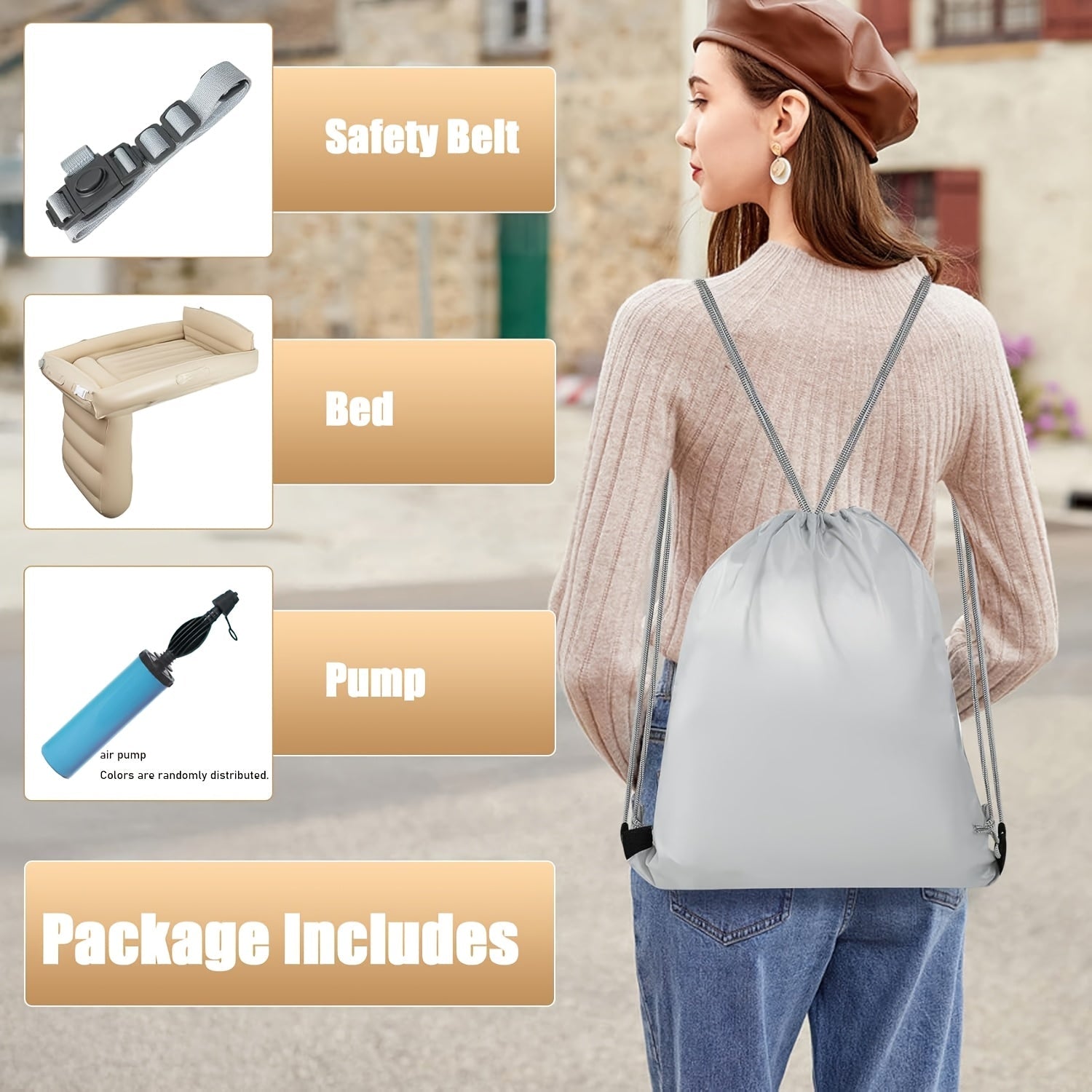 AirRest Letto da Viaggio Gonfiabile – Dormire in Sicurezza e Comfort