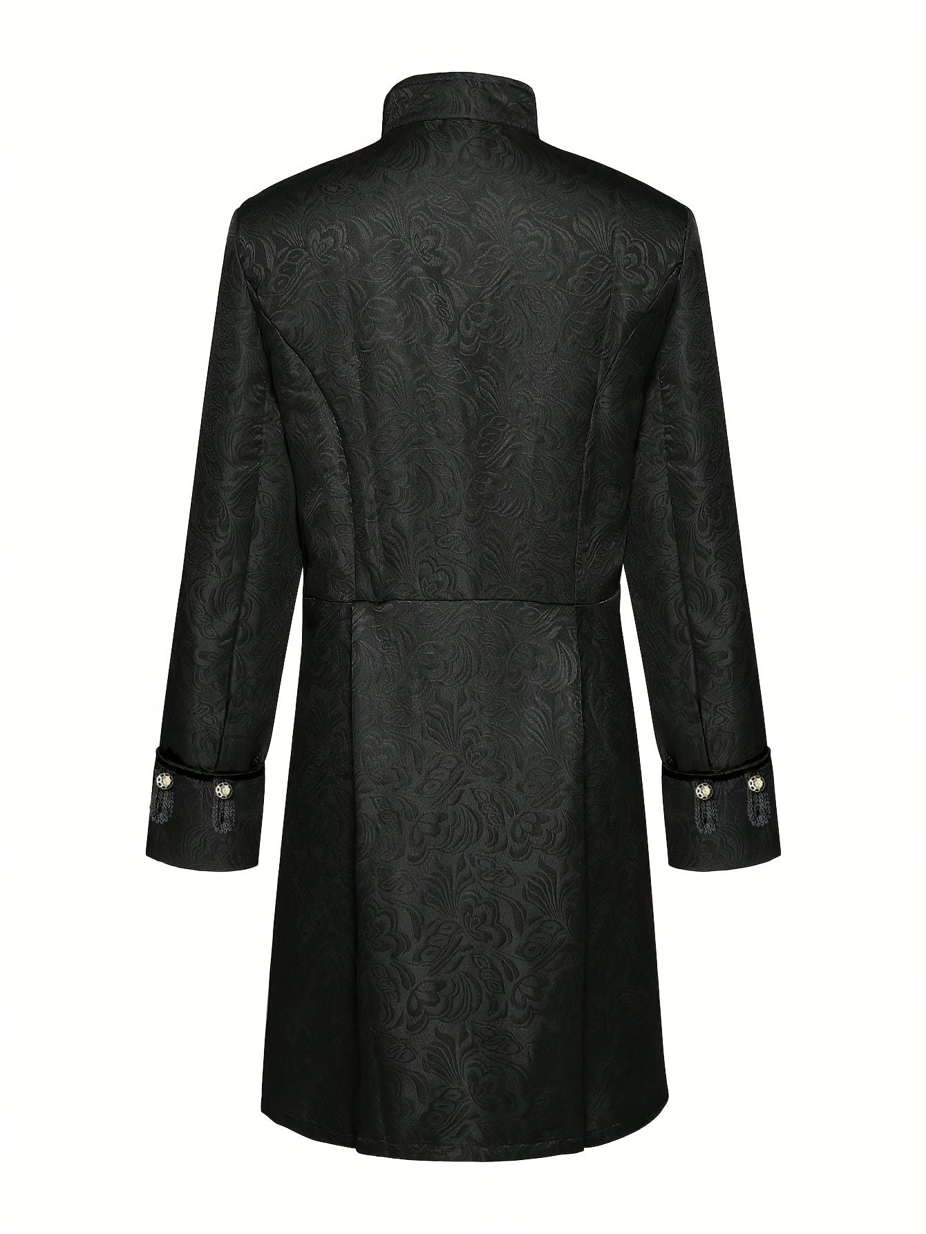 Giacca Jacquard Medievale Hendrik - Outfit Elegante e Stile per Occasioni Festive