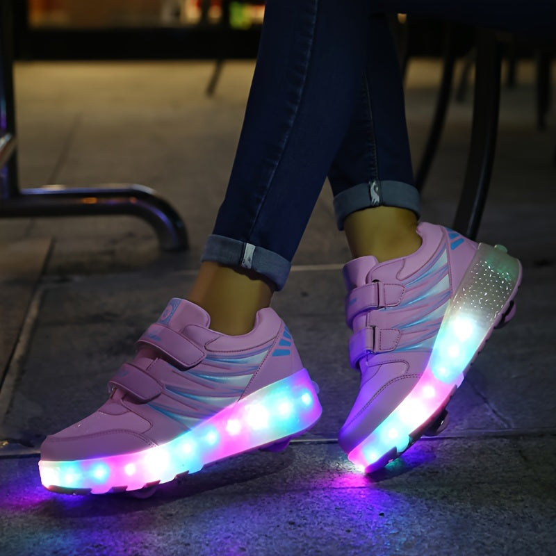 LightYoung Sneakers Roller Illuminate - Per Bambini che Amano Muoversi