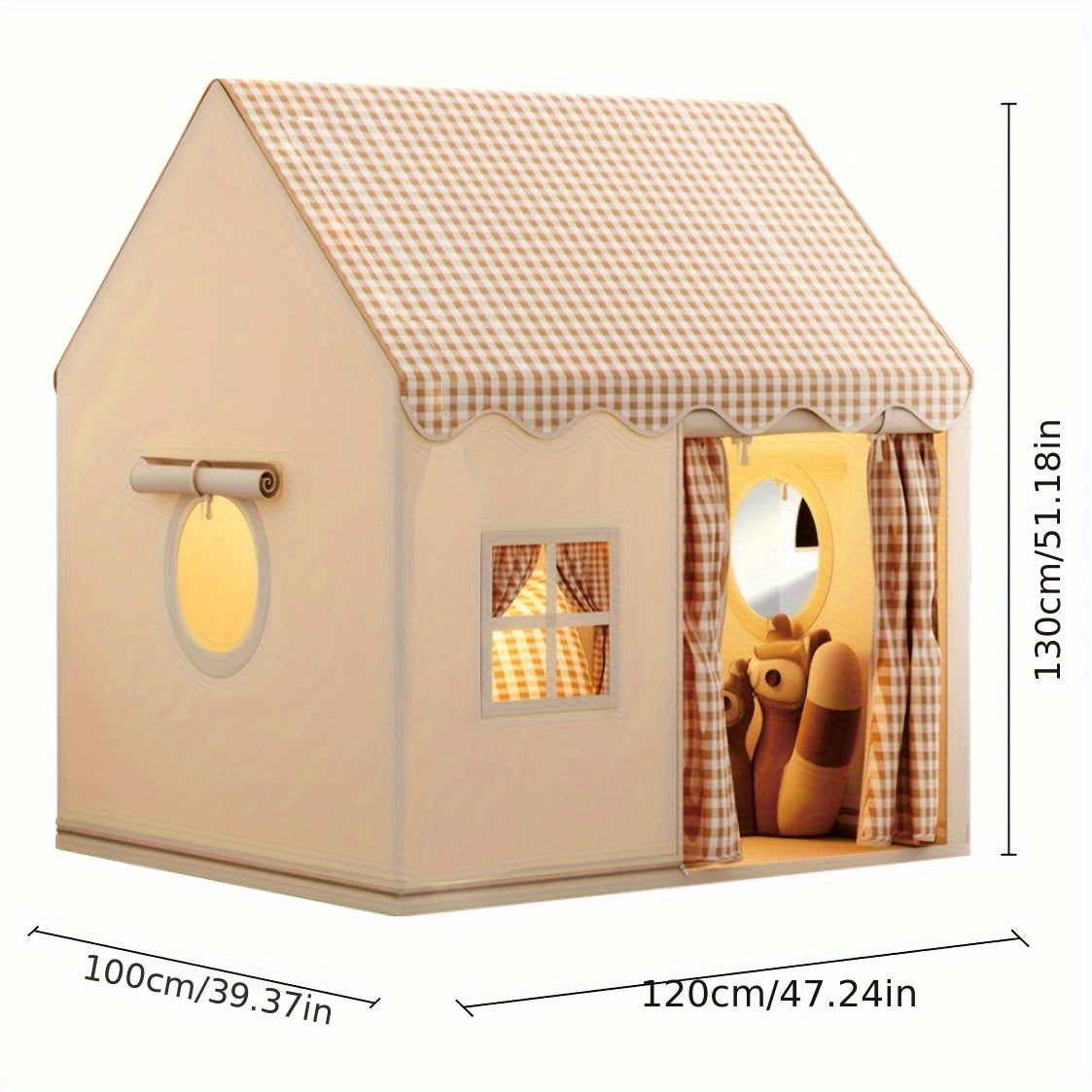 Casetta da Gioco Interna Carina - Per Ore di Divertimento