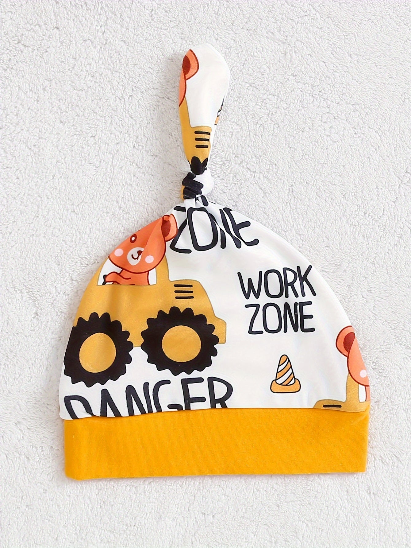 Outfit Avventura Baby Escavatore – Inclusi Body, Pantaloni e Beanie per Avventure all'Aperto