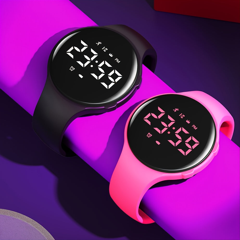 Orologio Digitale LED Contapassi con Allarme Vibrante – Fitness Tracker per Bambini