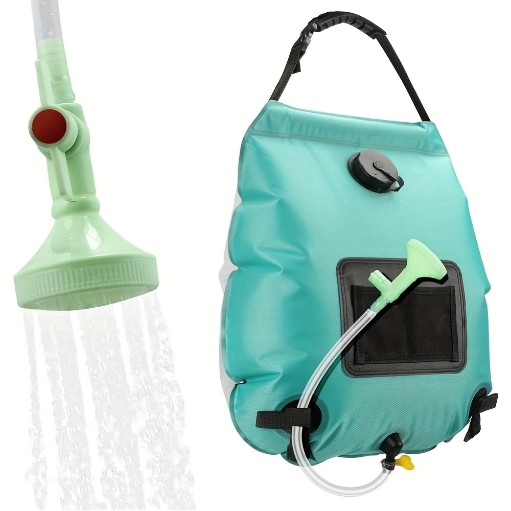 SunnyFlow Sacco doccia solare – Pratico, Impermeabile e Con Termometro