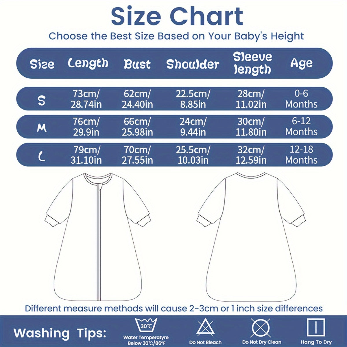 Sacco a Pelo per Bambini Tutto L'Anno con Maniche – Sonno Confortevole e Sicuro per i Piccoli