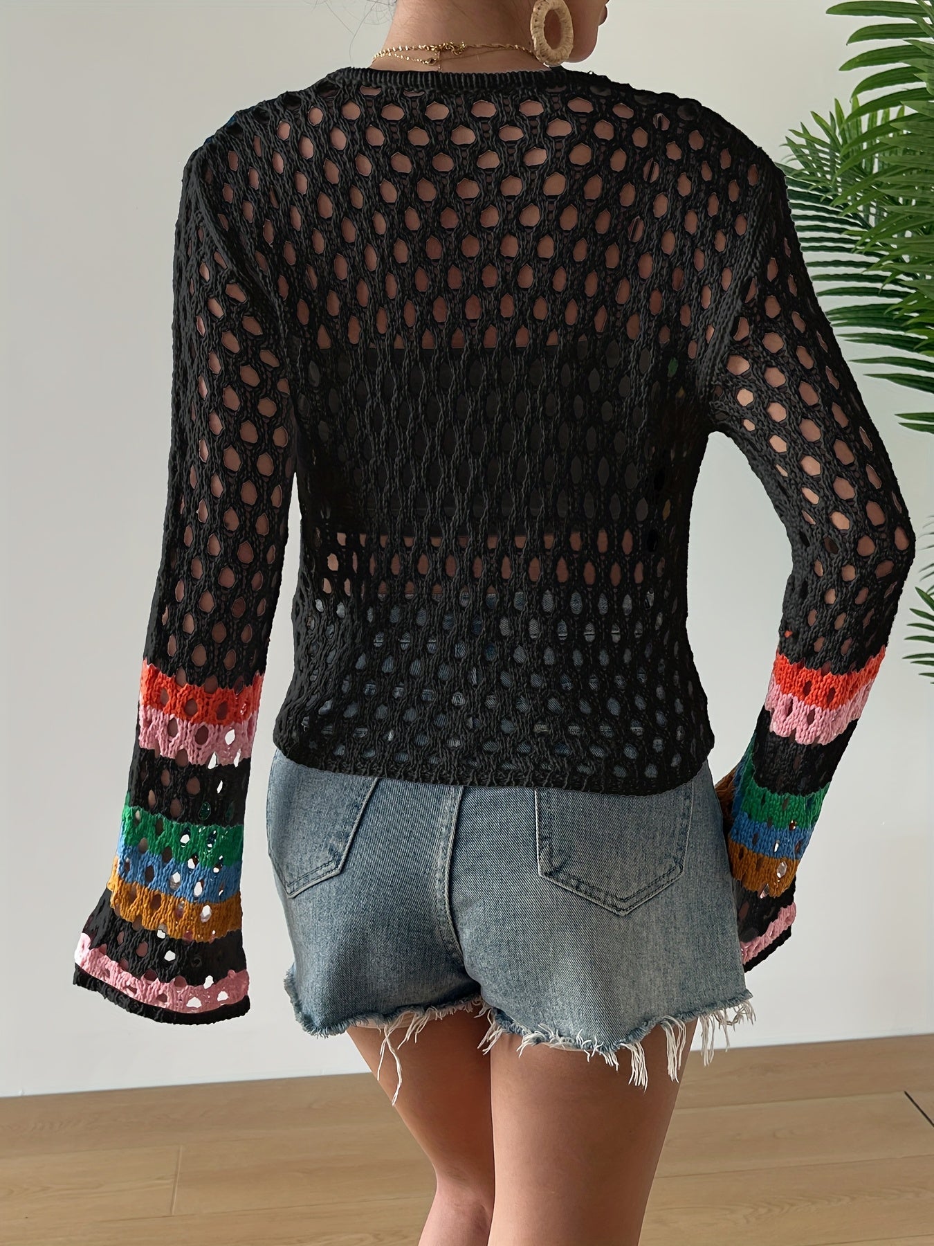 Abito all'Uncinetto Bohemien Fatto a Mano – Colorato e Confortevole