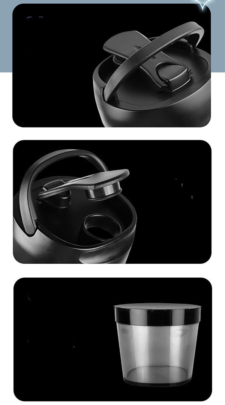 VortexMix Pro – Bottiglia Elettrica per Frullati di Proteine con Motore Ricaricabile USB