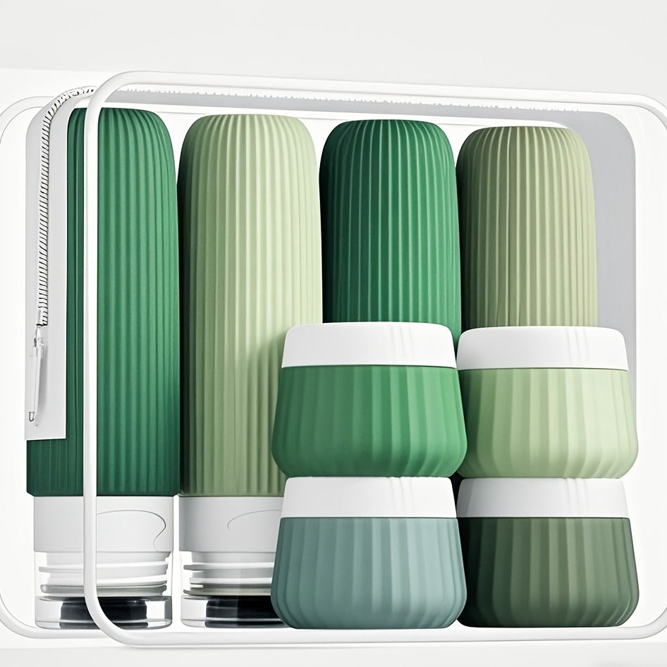 Set di Flaconi da Viaggio Pratici – Sicuri e Comodi per Viaggiare