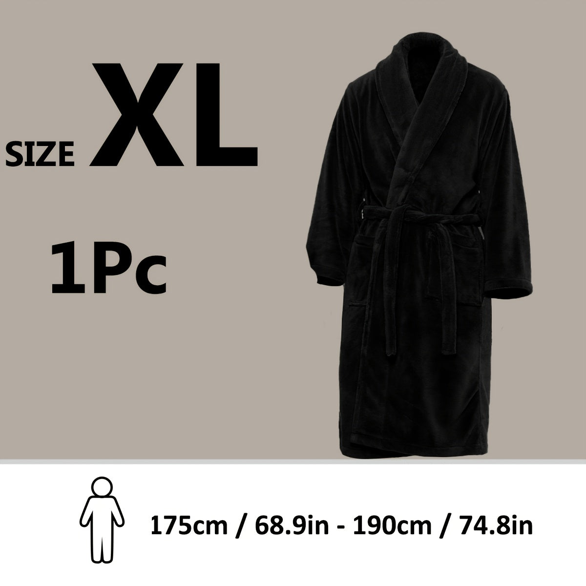Accappatoio Unisex in Fleece Corallo – Ultra Morbido e Caldo per il Tuo Comfort
