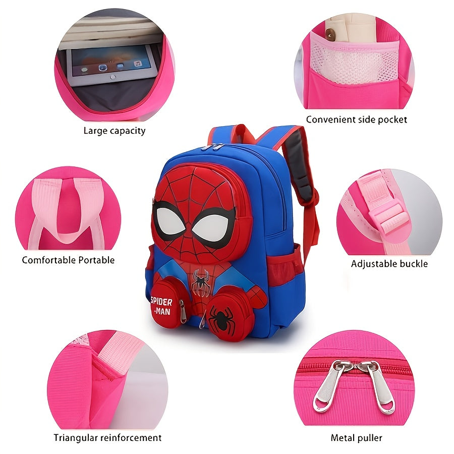Zaino Spider-Man con Grande Capacità – Regalo Fantastico per Bambini, Perfetto per Scuola e Avventure