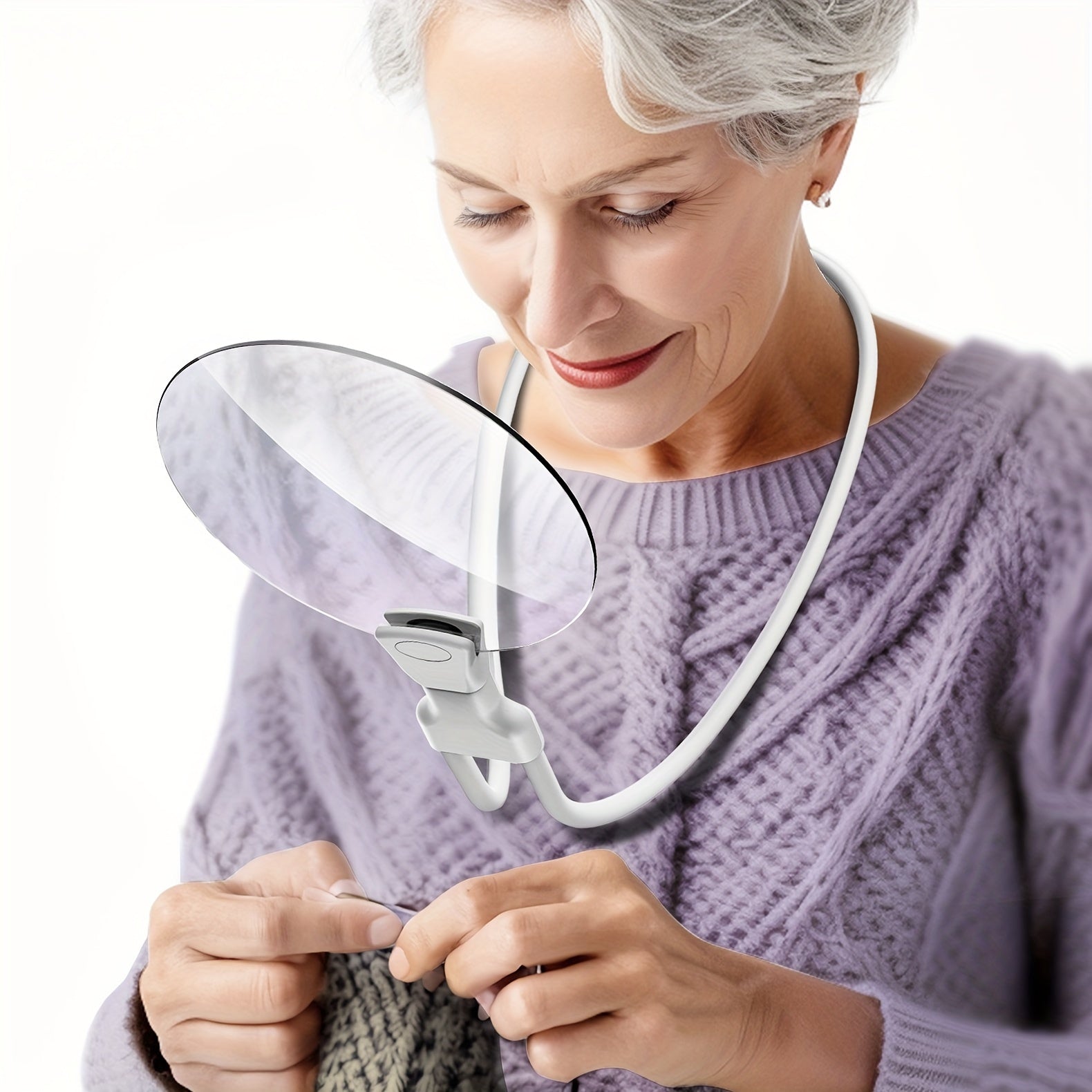 VisionEase 5X Lente d'Ingrandimento – Magnificatore da Collo Unisex