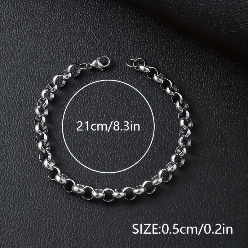 Set di Bracciali UrbanSteel – Audace e alla Moda per Uomini