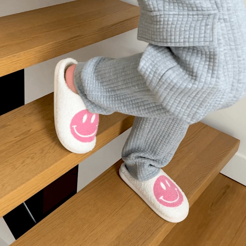 Pantofole Smiley Comfort – Per un'atmosfera allegra e calda