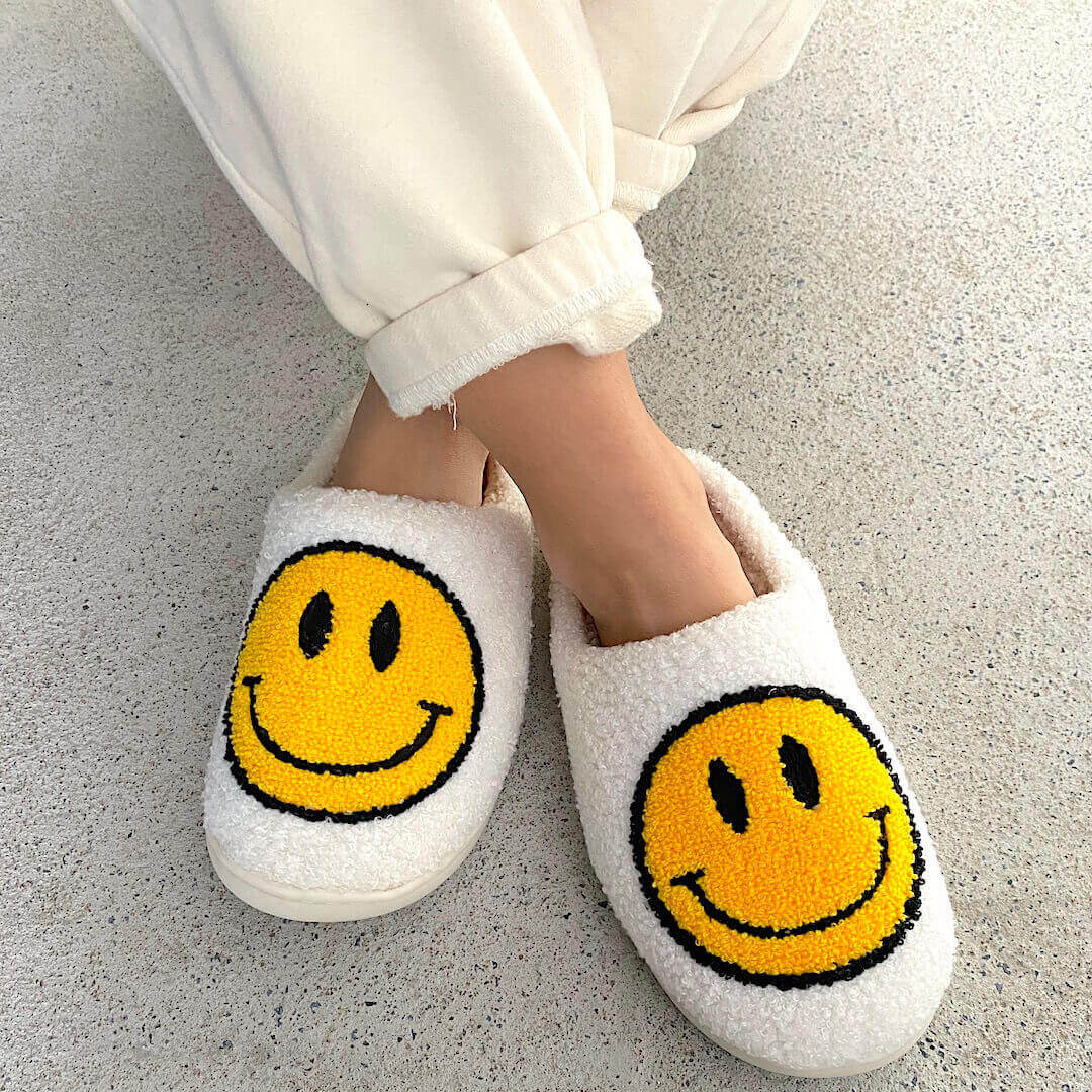 Pantofole Smiley Comfort – Per un'atmosfera allegra e calda