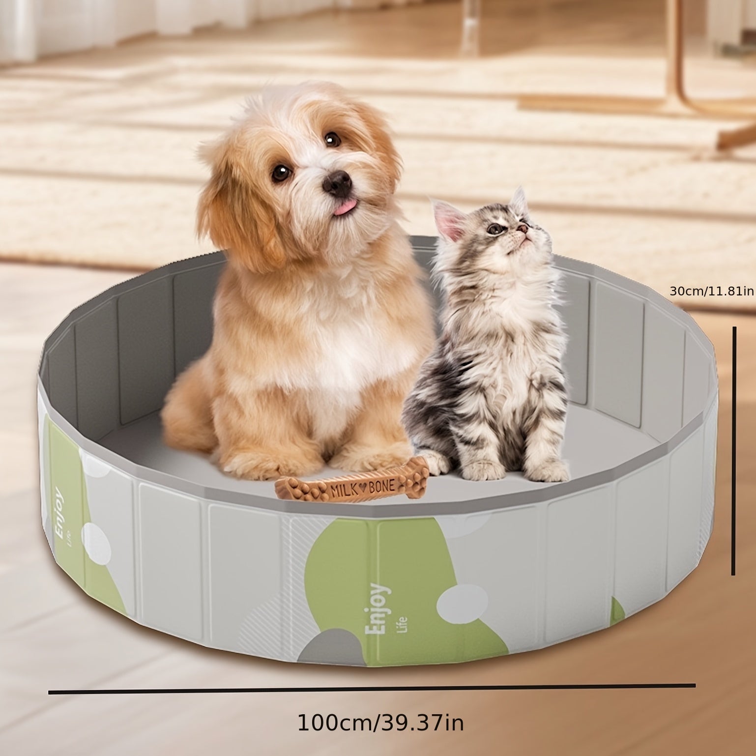 Vasca Refrigerante Portatile per Cani – Confortevole e Sicura per le Giornate Estive