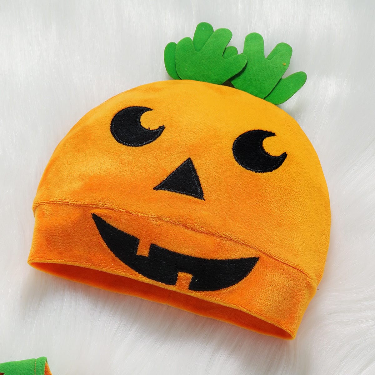 Costume di Halloween a forma di Zucca - Carinissimo Jumpsuit con Cappello e Pantofole