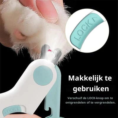 PetCare Forbice per Unghie - Sicuro e facile da usare con luce