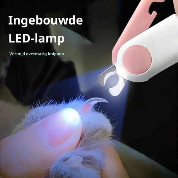 PetCare Forbice per Unghie - Sicuro e facile da usare con luce
