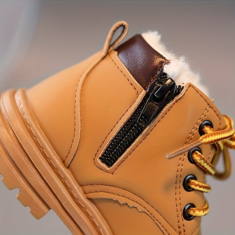 Stivali in Fleece alla Moda per Bambini - Caldi e Impermeabili