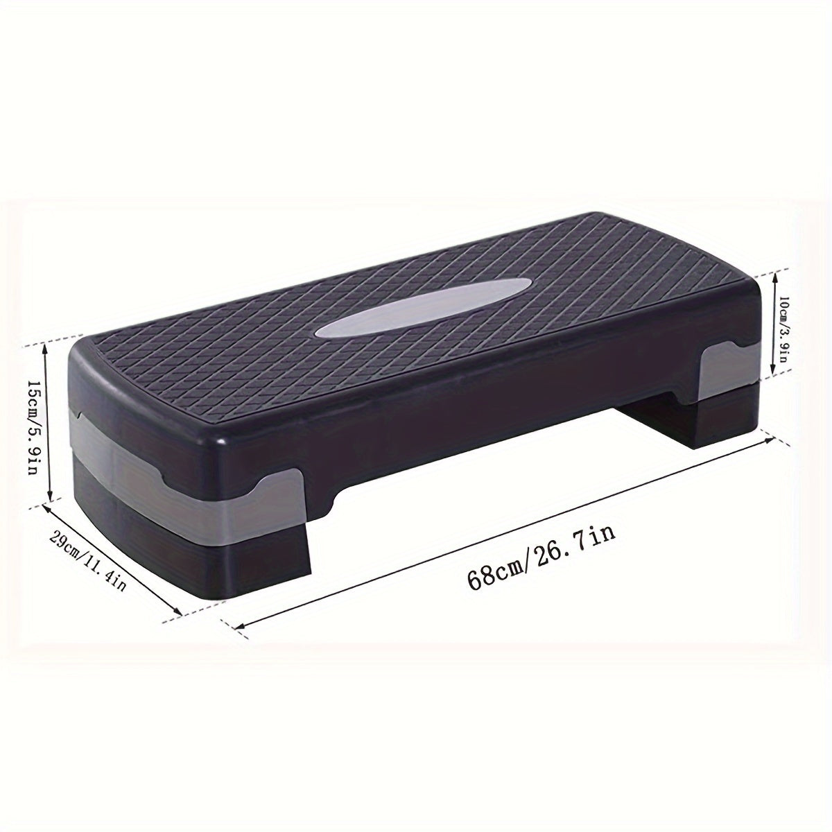 Stepper Aerobico Regolabile con Superficie Antiscivolo – Perfetto per Allenamenti a Casa e in Palestra