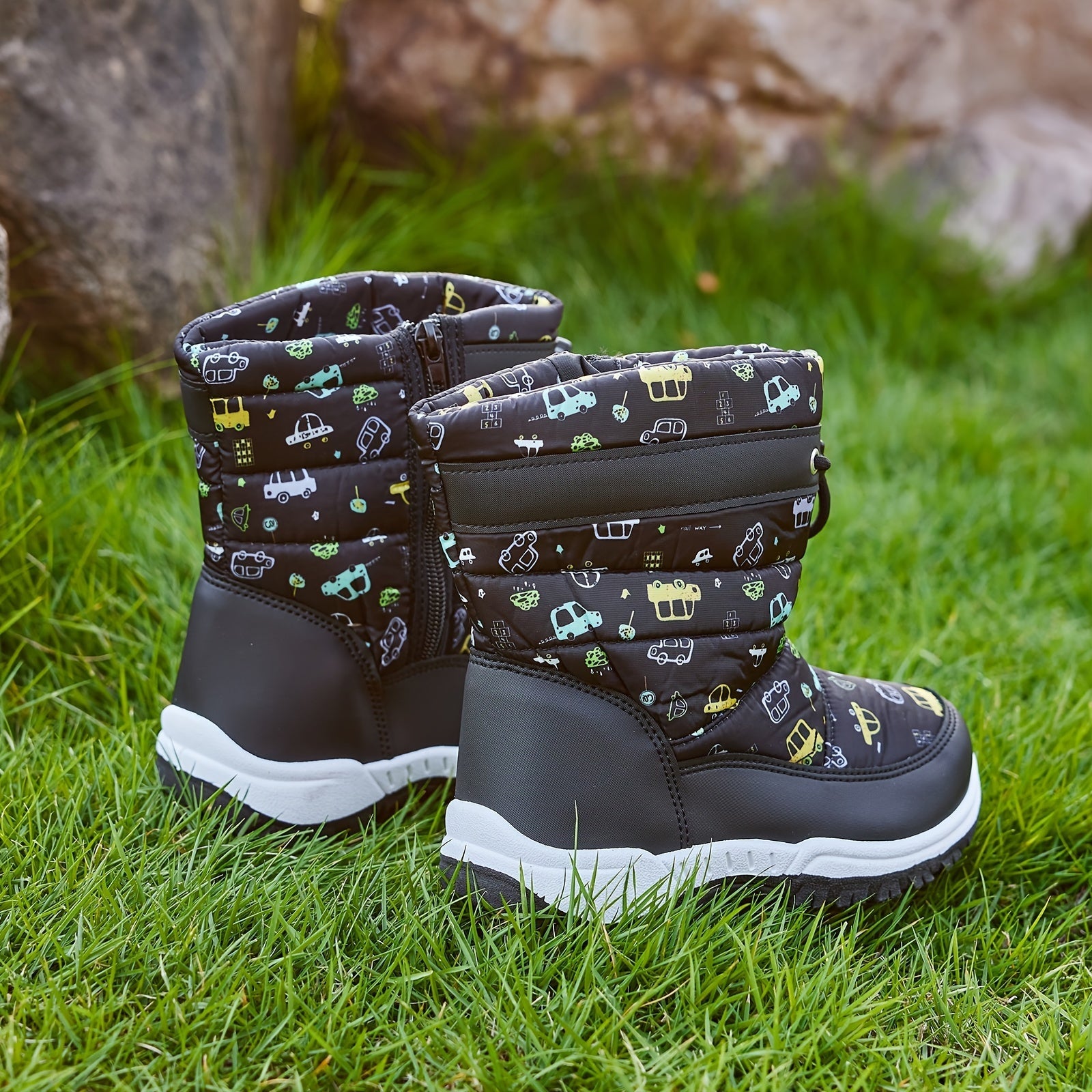 Stivali da Neve Giocosi per Bambini - Caldi e Sicuri per l'Outdoor