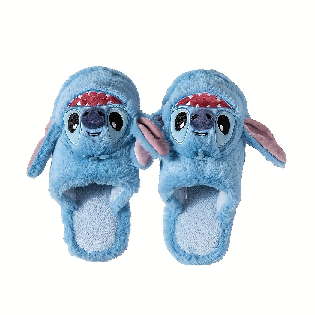 Pantofole in Peluche Disney Stitch – Morbide e Calde Pantofole da Casa per i Giorni Freddi