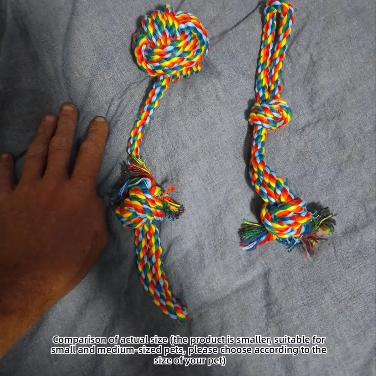 Set di Giocattoli per Cani in 4 Pezzi – Ideale per Masticare, Rosicchiare e Giocare