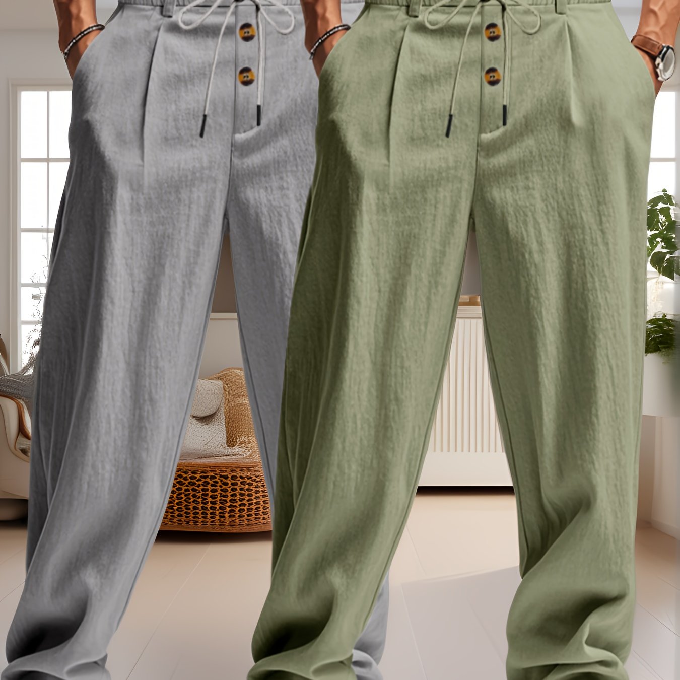 Set di Pantaloni Relaxed Luxe - Comfort e Stile Senza Compromessi