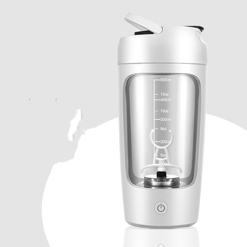 VortexMix Pro – Bottiglia Elettrica per Frullati di Proteine con Motore Ricaricabile USB