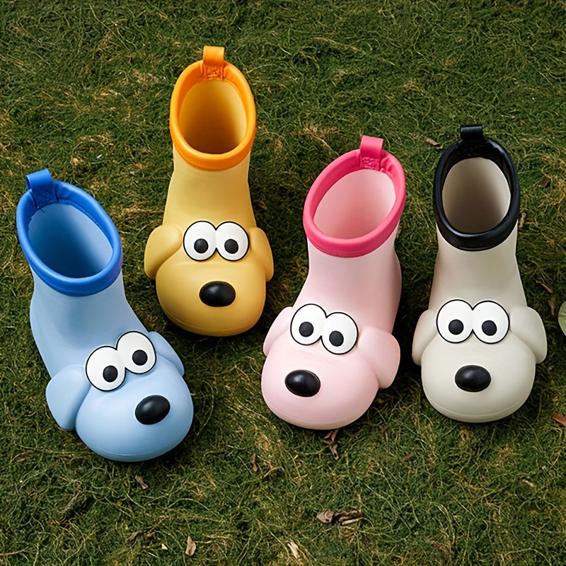 Stivali da Pioggia Peluche per Bambini - Caldi e Giocosi per Giornate Piovose