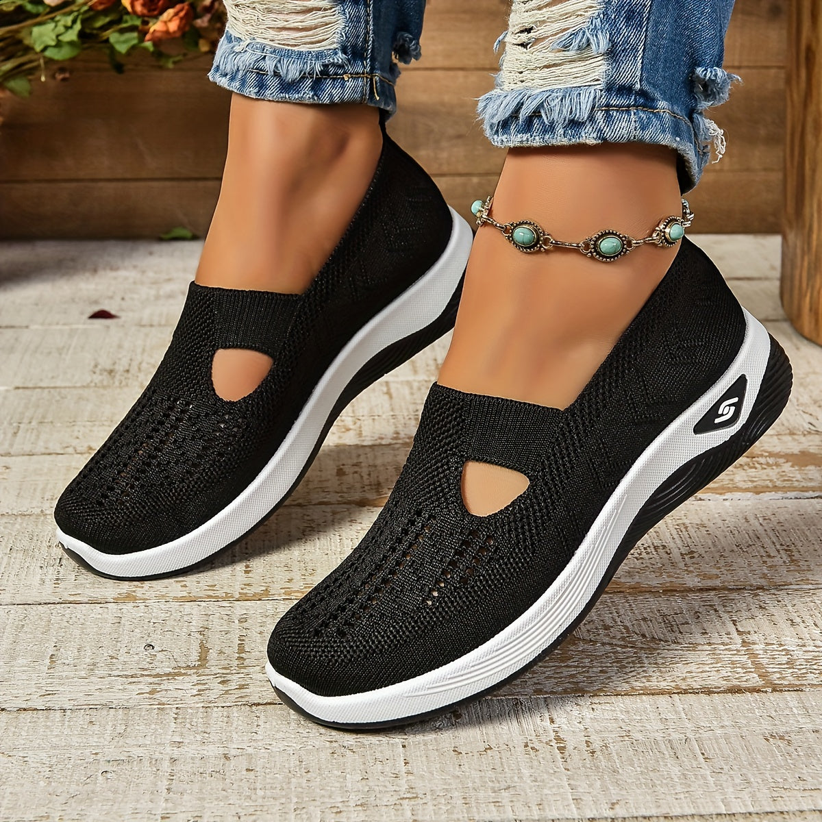 Sense - Sneakers Slip-on Casual Traspiranti