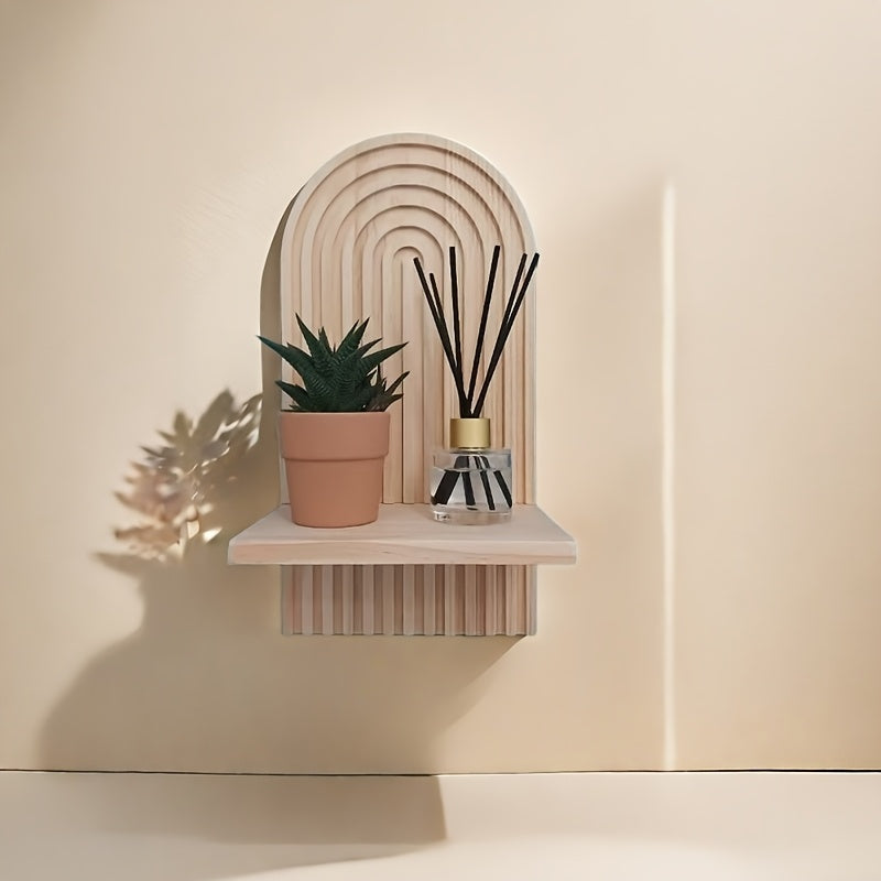 Mensola Boho Rainbow - Spazio di Stoccaggio Elegante per Ogni Stanza