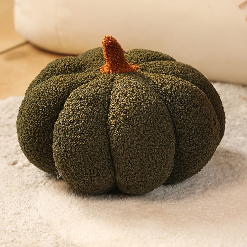 Cuscino a Forma di Zucca in Pile – Accogliente e Morbido per Decorazioni Autunnali