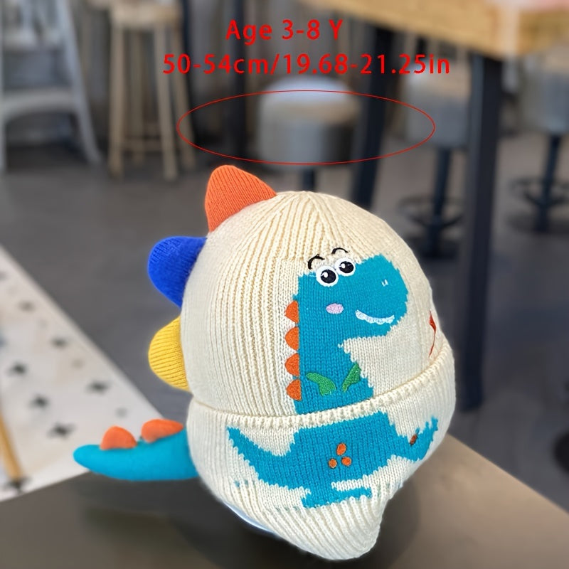 Cappello Invernale Dino per Bambini - Per Calore Giocoso