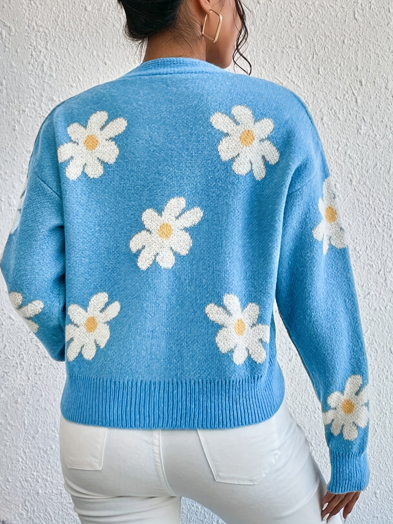 Cardigan di Fiori Allegri – Confortevole e Stile per la Primavera e l'Autunno