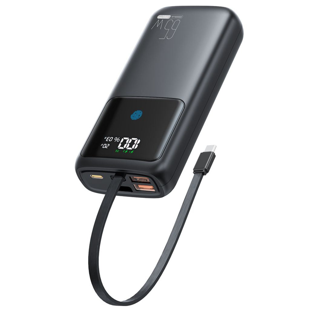 VoltMate Pro 65W – Powerbank Multicarica Smart con Display Touch