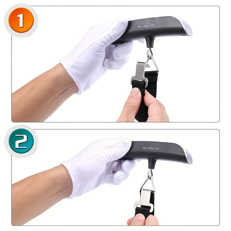 Bilancia Digitale Portatile per Bagagli – Leggera e Facile da Usare