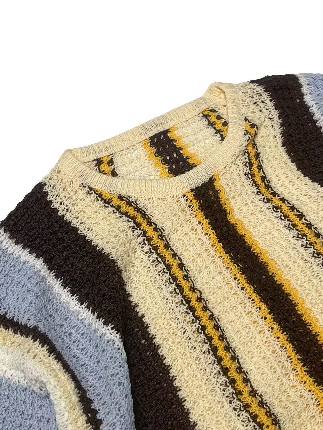 Maglione a Righe Casual – Confortevole e Leggero