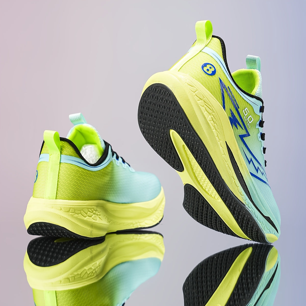 Scarpe da Corsa Leggere e Traspiranti per Uomini – Allenatori Eleganti per Esterni