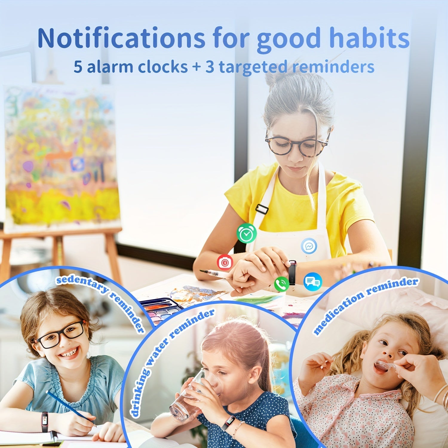 Orologio ActiveKid Smart - Per Bambini con Contapassi e Contacalorie