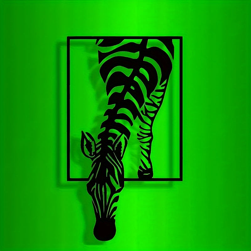 Decorazione da Parete Silhouette Zebra - Eleganza Stile per il Tuo Spazio