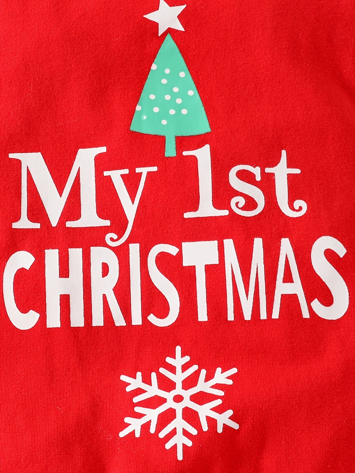 Set Body di Natale Carino - Per i Primi Ricordi di Natale del Bambino