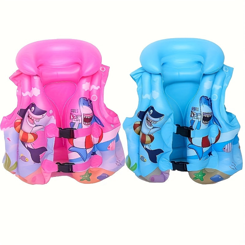 Gilet da Nuoto con Stampa di Squali – Confortevole e Sicuro per il Divertimento in Acqua