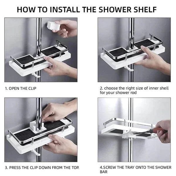 ShowerSaver - Scaffale Multifunzionale per Bagno