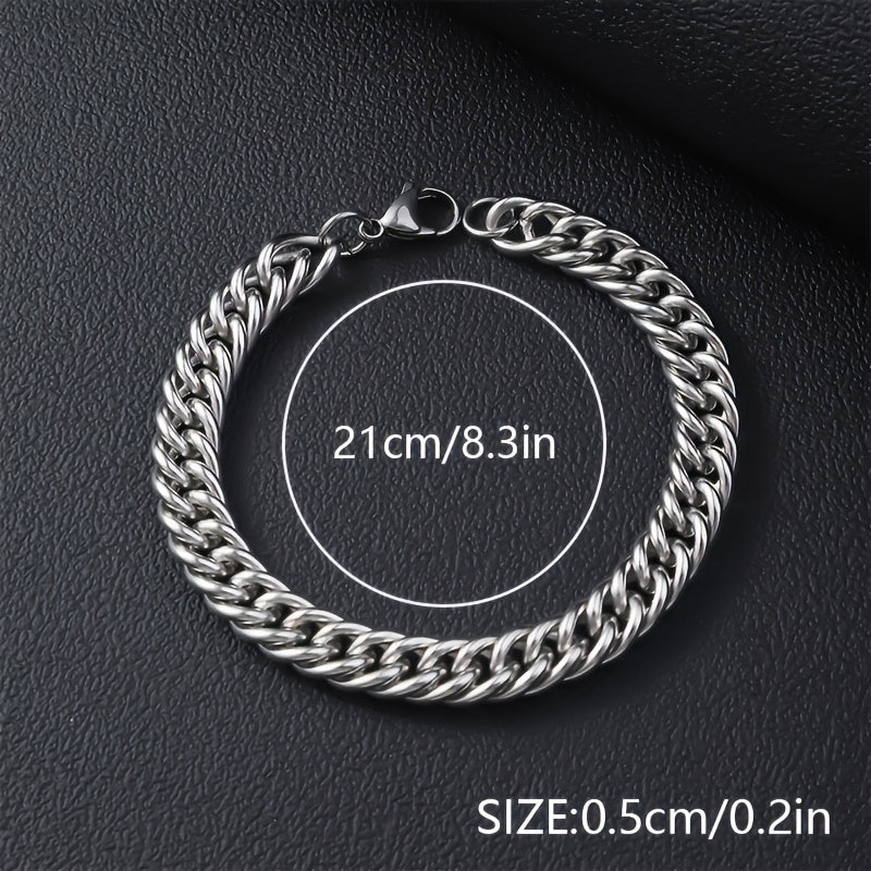 Set di Bracciali UrbanSteel – Audace e alla Moda per Uomini