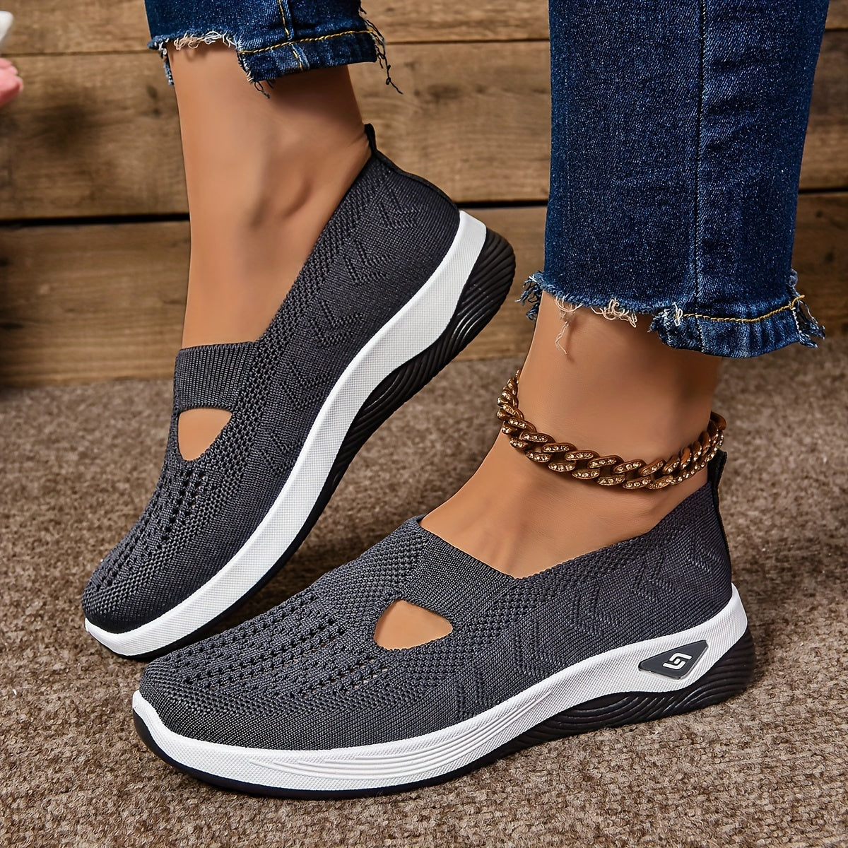 Sense - Sneakers Slip-on Casual Traspiranti