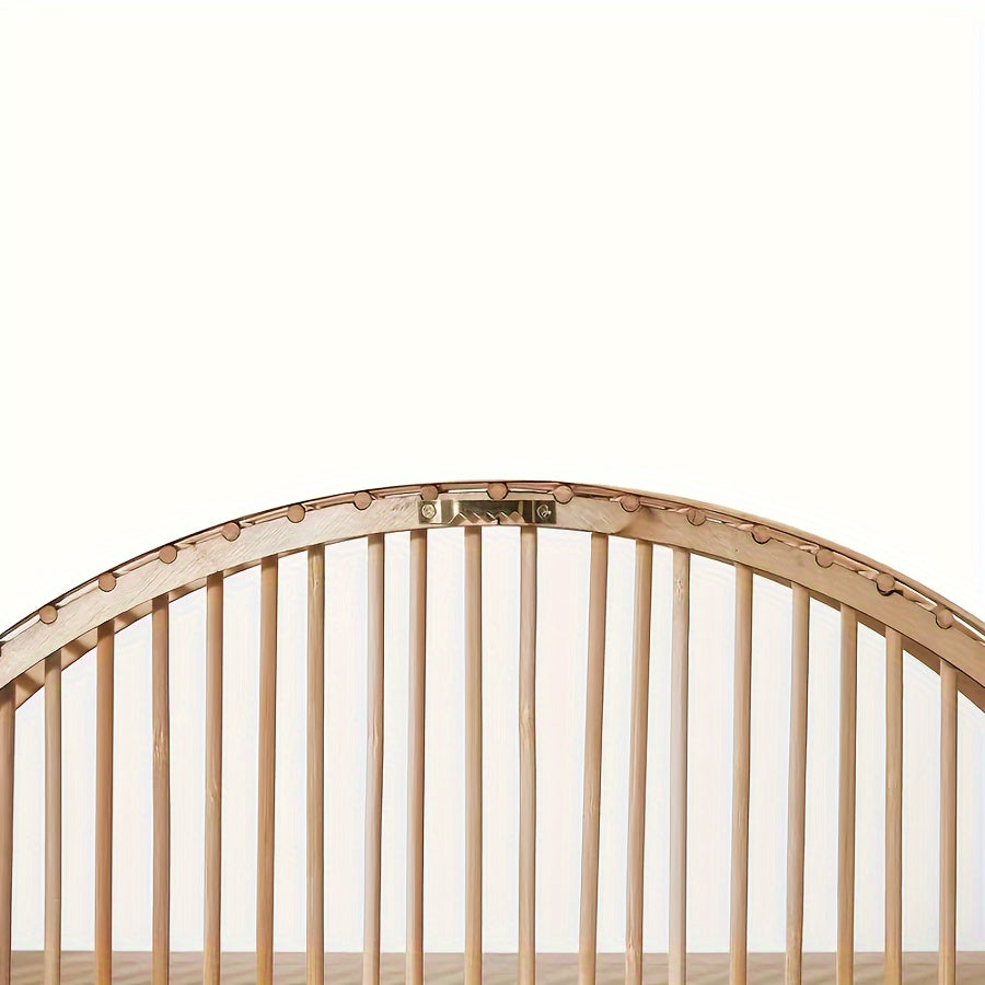 Mensola da Parete in Bambù Fatta a Mano - Design Rotondo Unico per una Stoccaggio Elegante