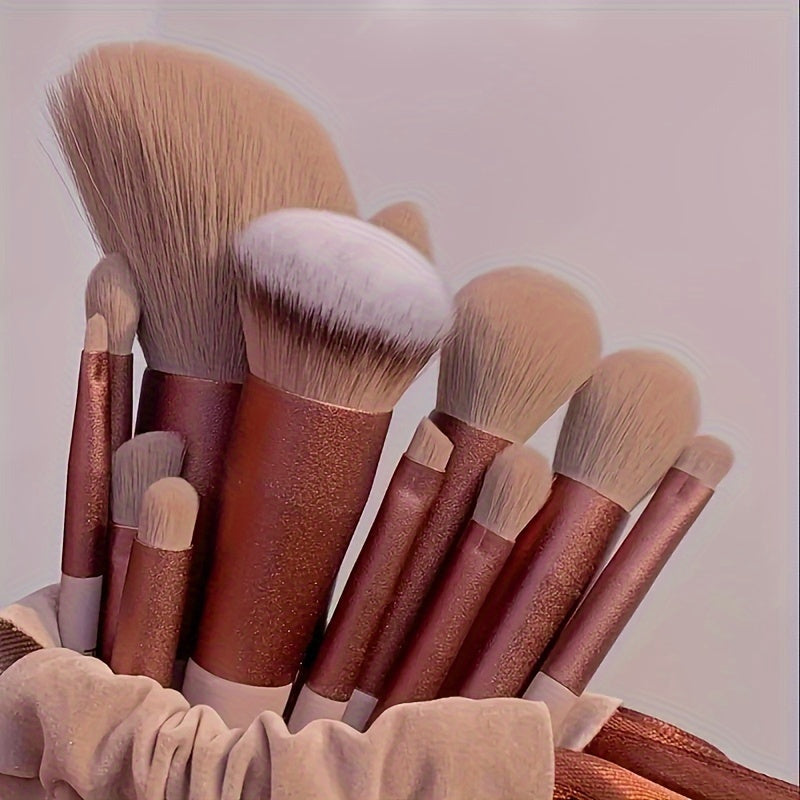 Set di Pennelli Make-up Fluffé - Un Regalo Perfetto per la Festa della Mamma