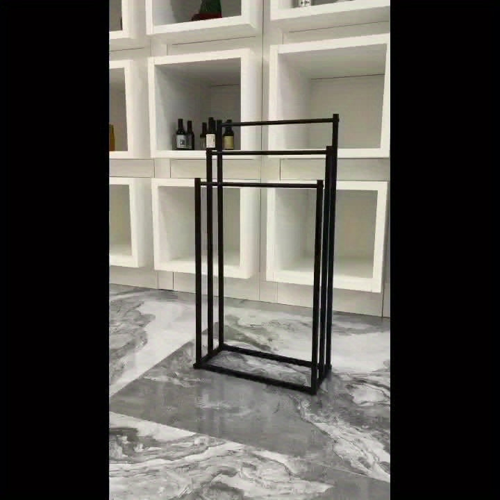 Pratico Porta Asciugamani - Per un Bagno Ordinato